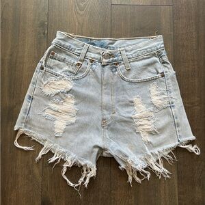 Levi’s denim shorts